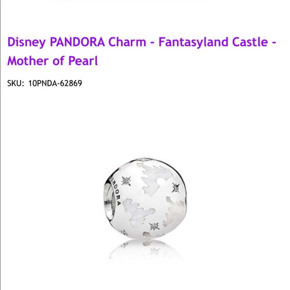 charm pandora nacre charm pandora nacre